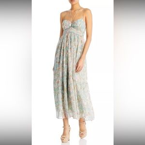 Aqua Multicolor Maxi Dress